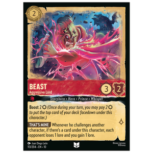 Beast - Aggressive Lord - 113/204 - UC