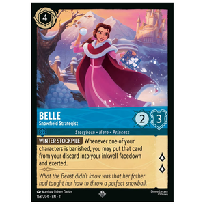 Belle - Snowfield Strategist - 158/204 - SR
