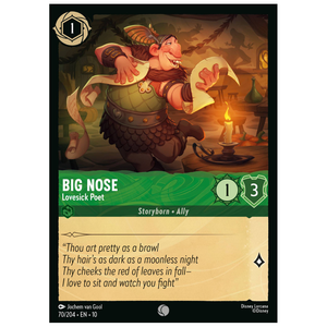 Big Nose  - Lovesick Poet - 70/204 - C
