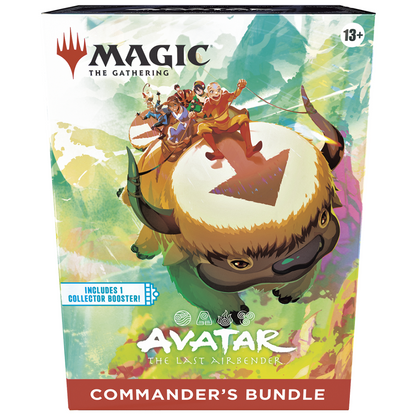 Magic The Gathering: Avatar The Last Airbender Commander's Gift Bundle (9 Pack + 1 Collector Pack) (ENG)