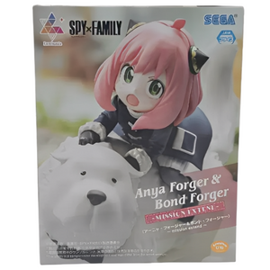 SEGA: SPY×FAMILY Luminasta Anya &amp; Bond Limited Edition Collectible Figure