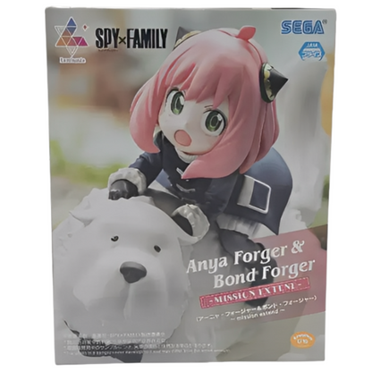 SEGA: SPY×FAMILY Luminasta Anya &amp; Bond Limited Edition Collectible Figure