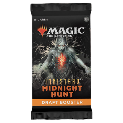 Magic The Gathering: Innistrad: Midnight Hunt Draft Booster Pack (15 Cards) (ENG)