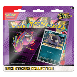 Pokémon Mega Evolution: Ascended Heroes Tech Sticker Collection Blister (Gastly) (3 Pack) (ENG)