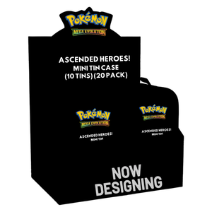 Pokemon Mega Evolution: Ascended Heroes Mini Tin Case (10 Tins) (20 Pack) (ENG)