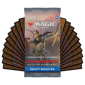 Magic The Gathering: Commander Legends Battle for Baldur's Gate Draft Booster Pack (20 Kort) (ENG)