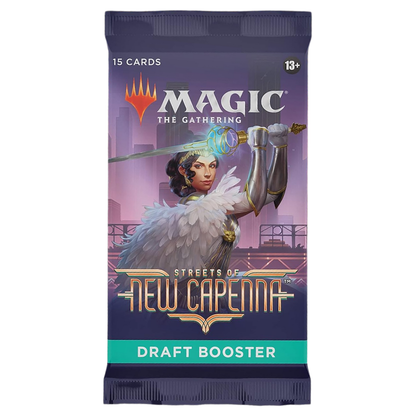 Magic The Gathering: Streets of New Capenna Draft Booster Pack (15 Cards) (ENG)