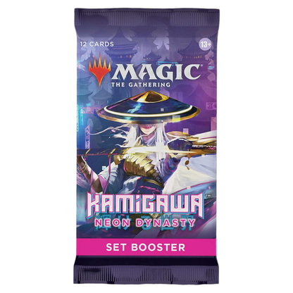 Magic The Gathering: Kamigawa Neon Dynasty Set Booster Pack (12 Cards) (ENG)
