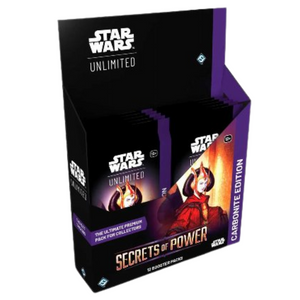 Star Wars Unlimited: Secrets of Power Carbonite Booster Display (12 Pack) (ENG)
