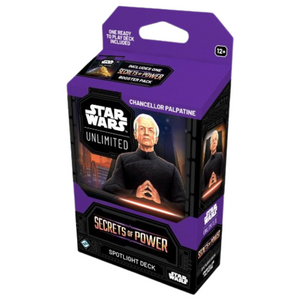 Star Wars Unlimited: Secrets of Power Chancellor Palpatine Starter Deck (50 Kort) (ENG)