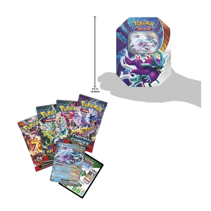 Pokémon Scarlet & Violet: Paradox Clash Walking Wake ex Tin (4 Pack) (ENG)