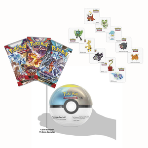 Pokémon Scarlet &amp; Violet: Moon Ball Tin 2024 (3 Pack) (ENG)