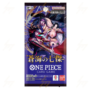 One Piece The Azure Sea's Seven (OP 14) Booster Pack (6 Cards) (JP)