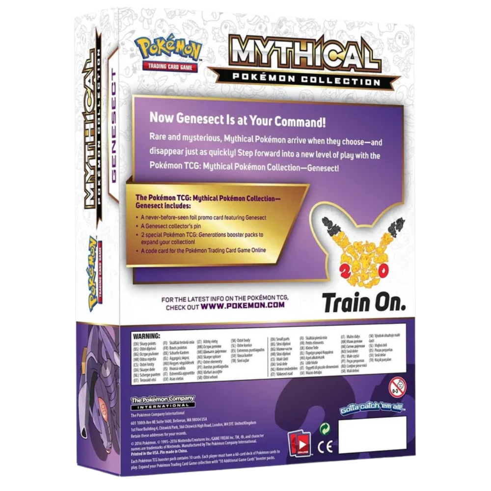 generations booster box Pokémon Generations: Genesect Mythical Collection Box (2 Pack) (ENG)