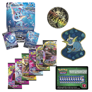 Pokémon Sword & Shield: Vaporeon VMAX Premium Collection Box (6 Pack) (ENG)