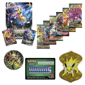 Pokémon Sword &amp; Shield: Jolteon VMAX Premium Collection Box (6 Pack) (English)