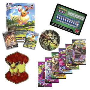 Pokémon Sword & Shield: Flareon VMAX Premium Collection Box (6 Pack) (ENG)
