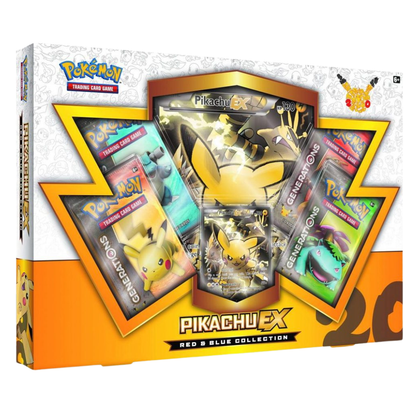 Pokémon Generations: Red & Blue Pikachu EX Premium Collection Box (4 Pack) (ENG)