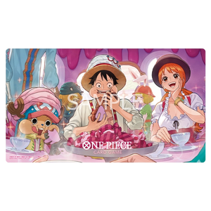 One Piece Whole Cake Island Arc Official Playmat &amp; Card Set