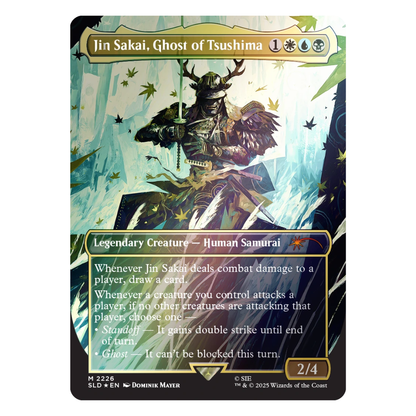 Magic The Gathering: Secret Lair x Ghost of Tsushima Foil Edition (5 Kort) (ENG)