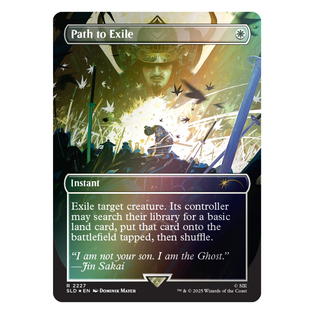Magic The Gathering: Secret Lair x Ghost of Tsushima Foil Edition (5 C