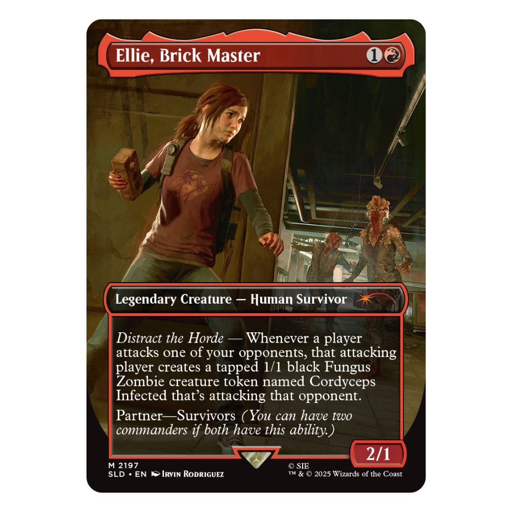 last of us mtg cards Magic The Gathering: Secret Lair x The Last of Us Part I (5 Cards) (EN
