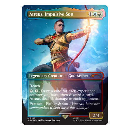 Magic The Gathering: Secret Lair x God of War Norse Foil Edition (5 Kort) (ENG)