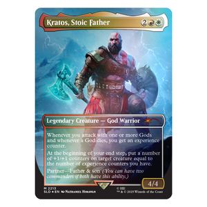 Magic The Gathering: Secret Lair x God of War Norse Foil Edition (5 Kort) (ENG)