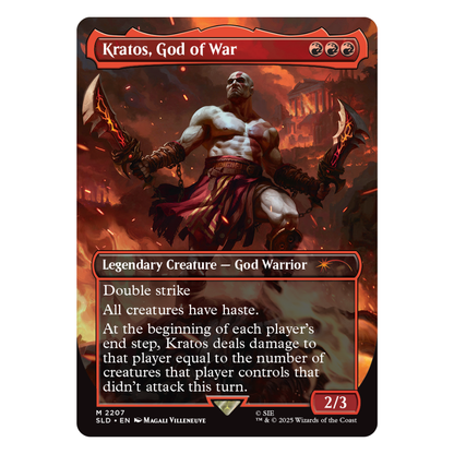 Magic The Gathering: Secret Lair x God of War Greek (5 Kort) (ENG)