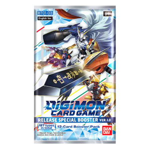 Digimon Card Game: Ver.1.0 (BT01–03) Special Booster Pack (12 Cards) (