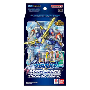 Digimon Card Game: Hero of Hope (ST21) Starter Deck (54 Cards)
