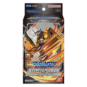 Digimon Card Game: Dragon of Courage (ST15) Starter Deck (54 Cards)
