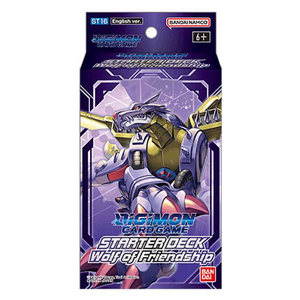 Digimon Card Game: Wolf of Friendship (ST16) Starter Deck (54 Cards)