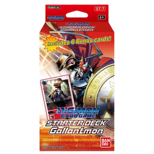 Digimon Card Game: Gallantmon (ST7) Starter Deck (54 Cards)