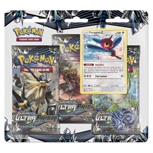 Pokémon Sun & Moon: Ultra Prism 3-Pack Blister (Porygon-Z) (ENG)