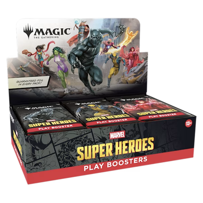 Magic The Gathering Marvel Super Heroes Play Booster Display (30 Pack) (ENG)