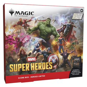 Magic The Gathering: Marvel Super Heroes Scene Box (3 Pack) (ENG)