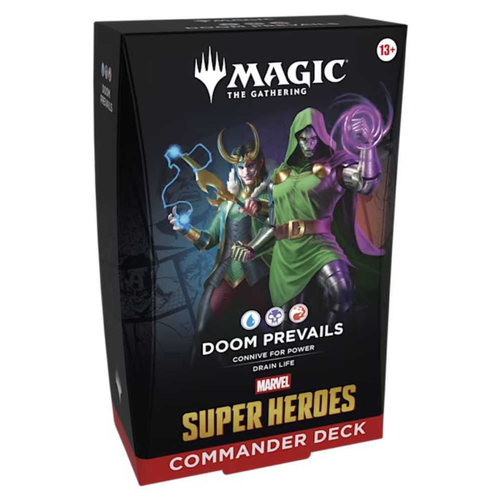 Magic The Gathering: Marvel Super Heroes Doom Prevails Commander Deck