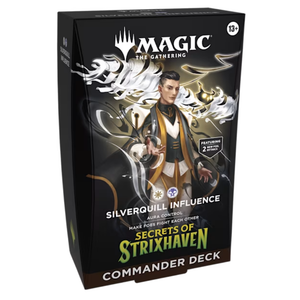 Magic The Gathering: Secrets of Strixhaven Silverquill Influence Commander Deck (ENG)