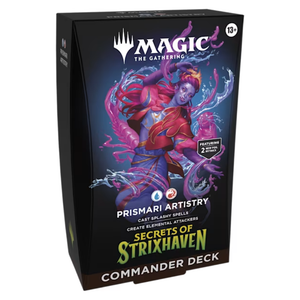 Magic The Gathering: Secrets of Strixhaven Prismari Artistry Commander Deck (ENG)