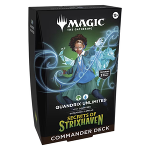 Magic The Gathering: Secrets of Strixhaven Quandrix Unlimited Commander Deck (ENG)