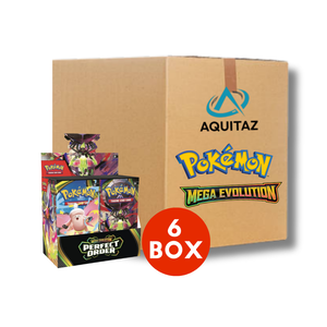 Pokemon Mega Evolution Perfect Order Booster Display Sealed Case (6 Bo Pokemon Mega Evolution Perfect Order Booster Display Sealed Case (6 Bo