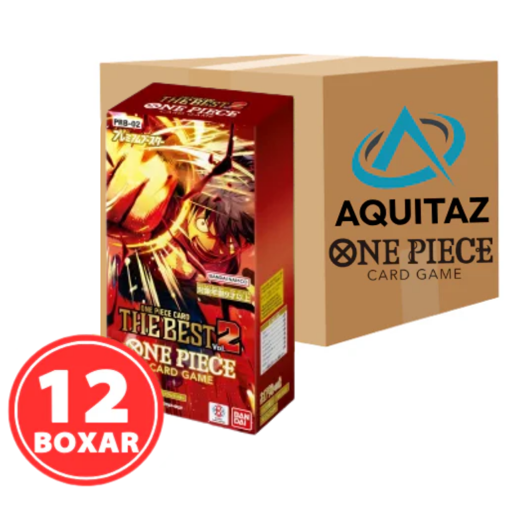 One Piece The Best 2 (PRB 02) Booster Box Sealed Case (12 Boxes)