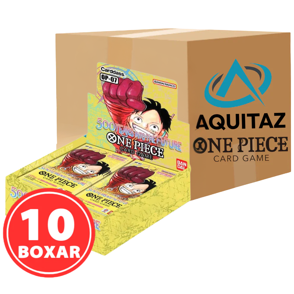 op07 booster box case One Piece: 500 Years In The Future (OP 07) Display Sealed (12 Boxes) (ENG) Case Color:Gold / Orange offering a thrilling experience Token Single Card - Pokémon starter cards