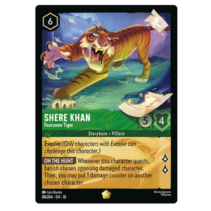Shere Khan - Fearsome Tiger - 88/204 - Legendary