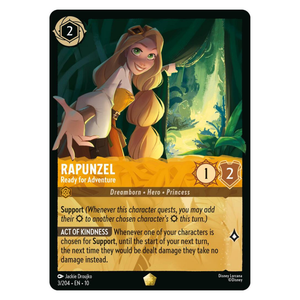 Rapunzel - Ready For Adventure - 3/204 - Legendary