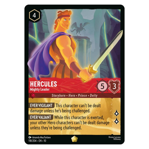Hercules - Mighty Leader - 118/204 - Legendary