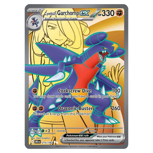 Cynthia's Garchomp Ex DRI 215/182 (ENG)