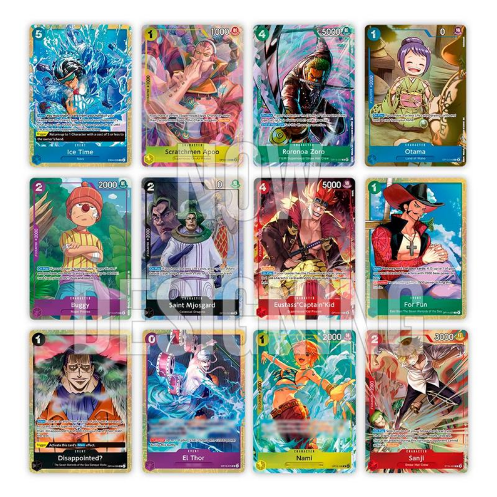 ONE PIECE Premium Card Collection PSA6連番 One Piece Premium Card Collection Best Selection Vol. 6 (12 Cards) (EN