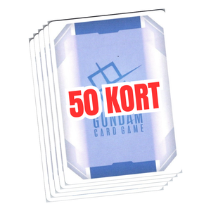 Gundam Kort Engelsk Bulk (50 Kort)